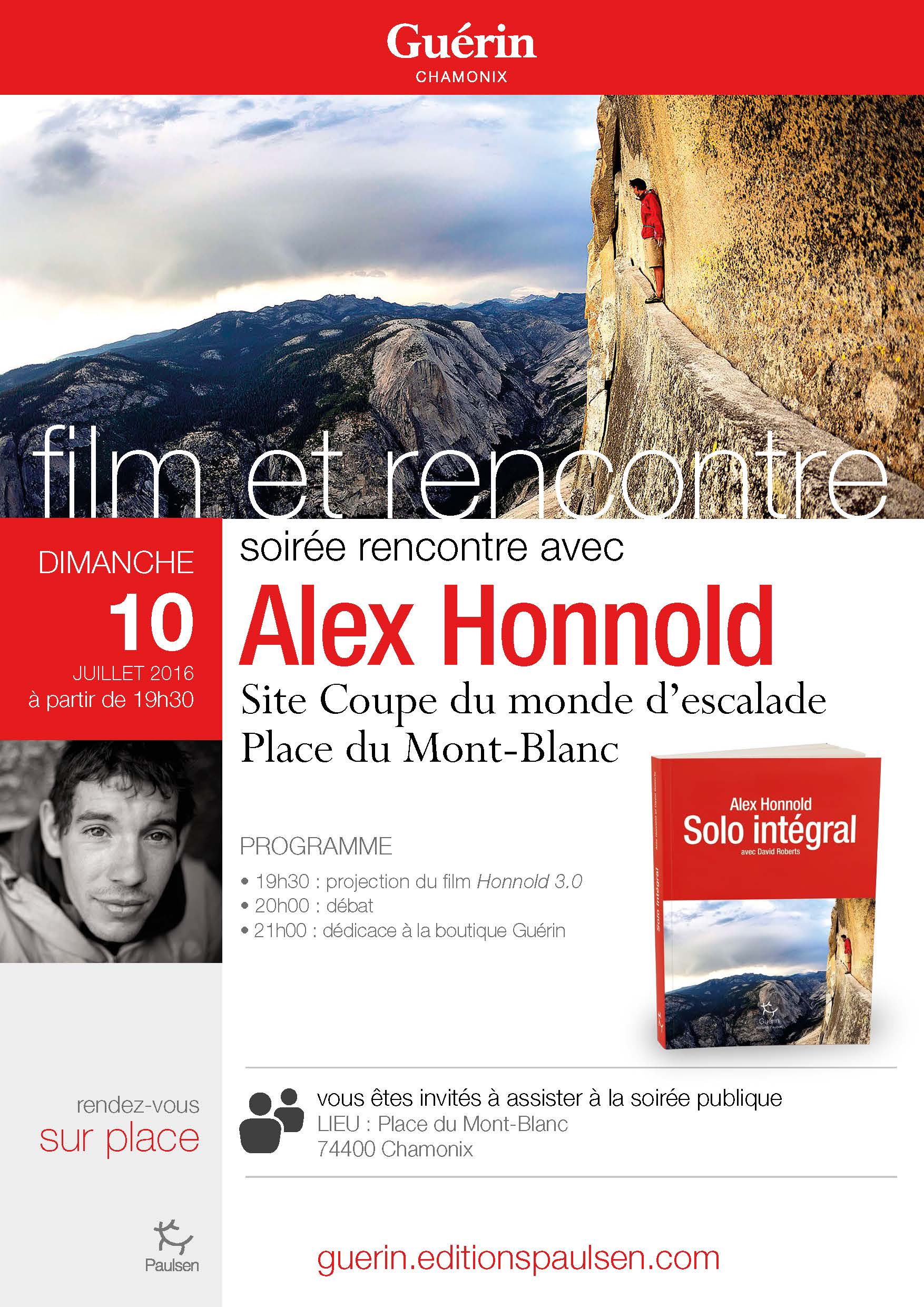 Film et rencontre Alex Honnold