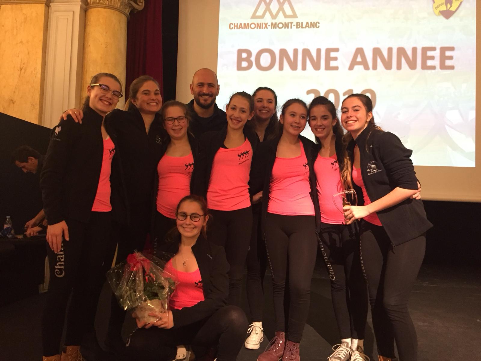 Our Perce Neige team receives a trophée du sport